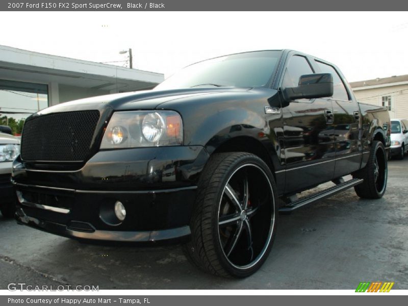 Black / Black 2007 Ford F150 FX2 Sport SuperCrew