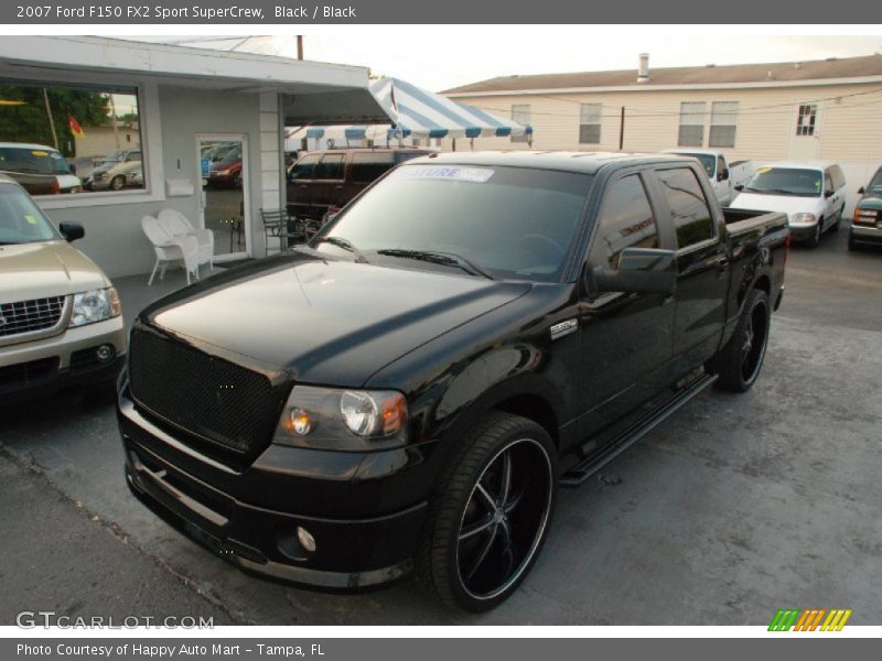 Black / Black 2007 Ford F150 FX2 Sport SuperCrew