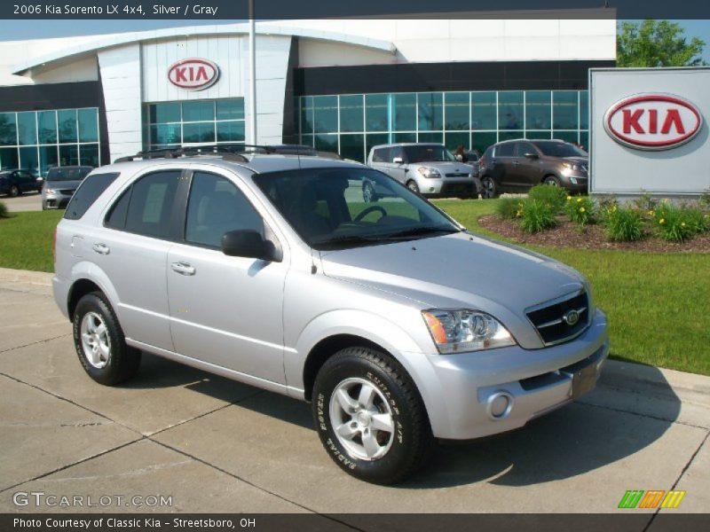 Silver / Gray 2006 Kia Sorento LX 4x4