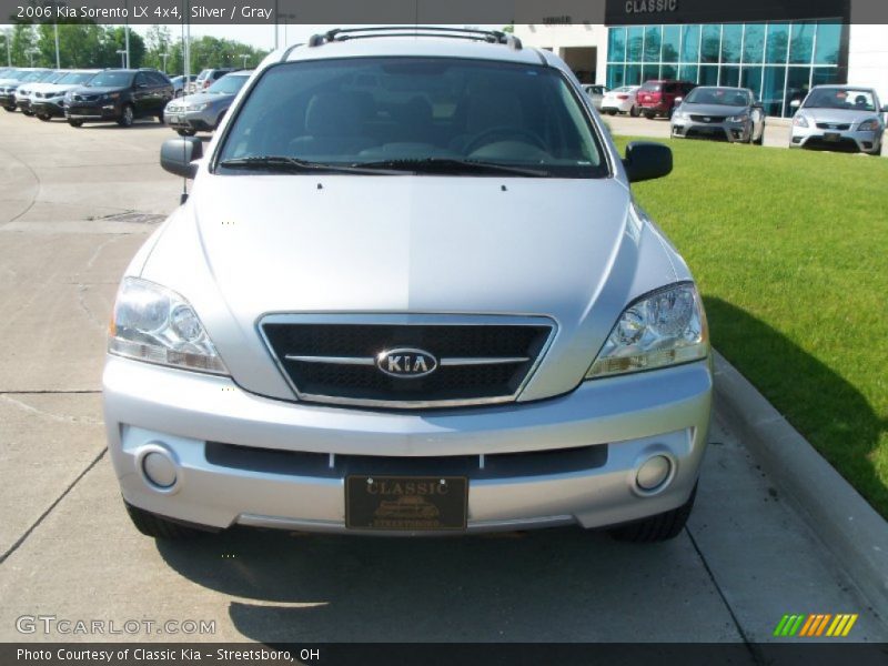 Silver / Gray 2006 Kia Sorento LX 4x4