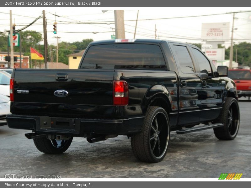 Black / Black 2007 Ford F150 FX2 Sport SuperCrew