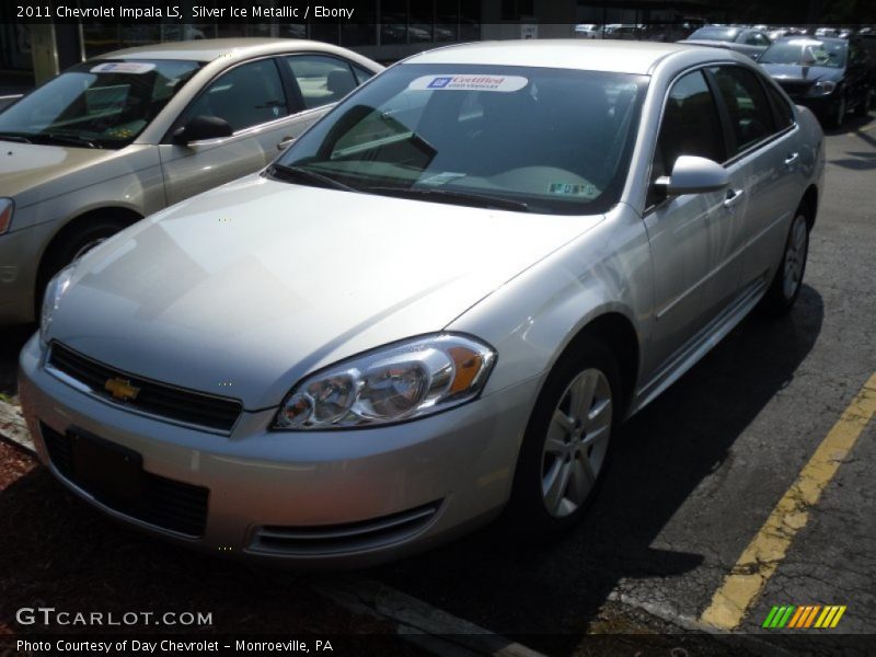 Silver Ice Metallic / Ebony 2011 Chevrolet Impala LS