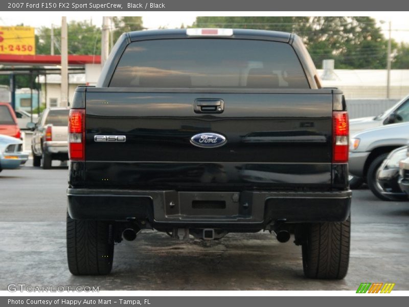 Black / Black 2007 Ford F150 FX2 Sport SuperCrew