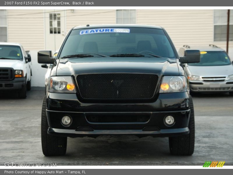 Black / Black 2007 Ford F150 FX2 Sport SuperCrew