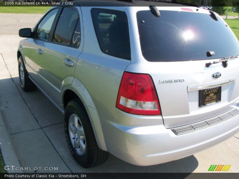 Silver / Gray 2006 Kia Sorento LX 4x4