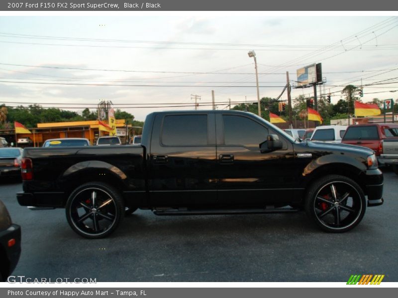 Black / Black 2007 Ford F150 FX2 Sport SuperCrew