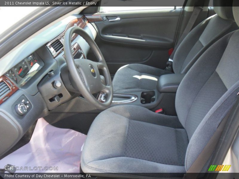 Silver Ice Metallic / Ebony 2011 Chevrolet Impala LS