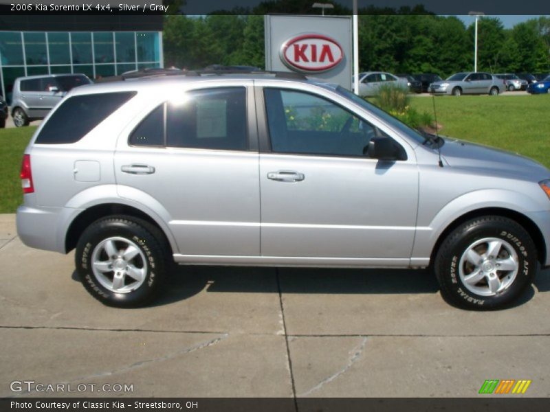 Silver / Gray 2006 Kia Sorento LX 4x4