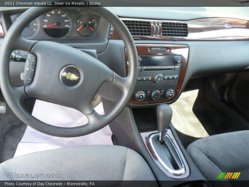 Silver Ice Metallic / Ebony 2011 Chevrolet Impala LS