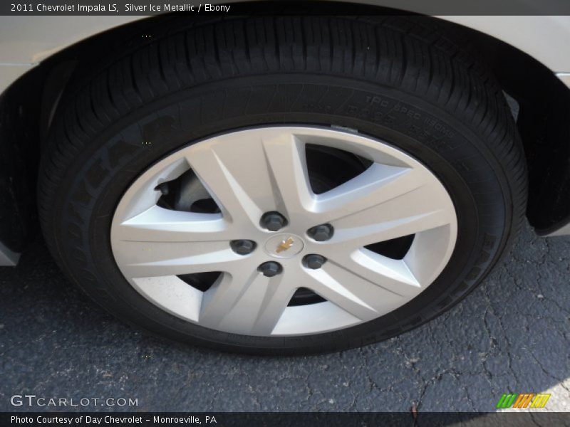 Silver Ice Metallic / Ebony 2011 Chevrolet Impala LS