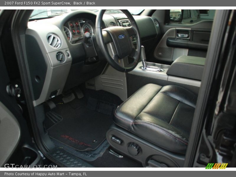  2007 F150 FX2 Sport SuperCrew Black Interior