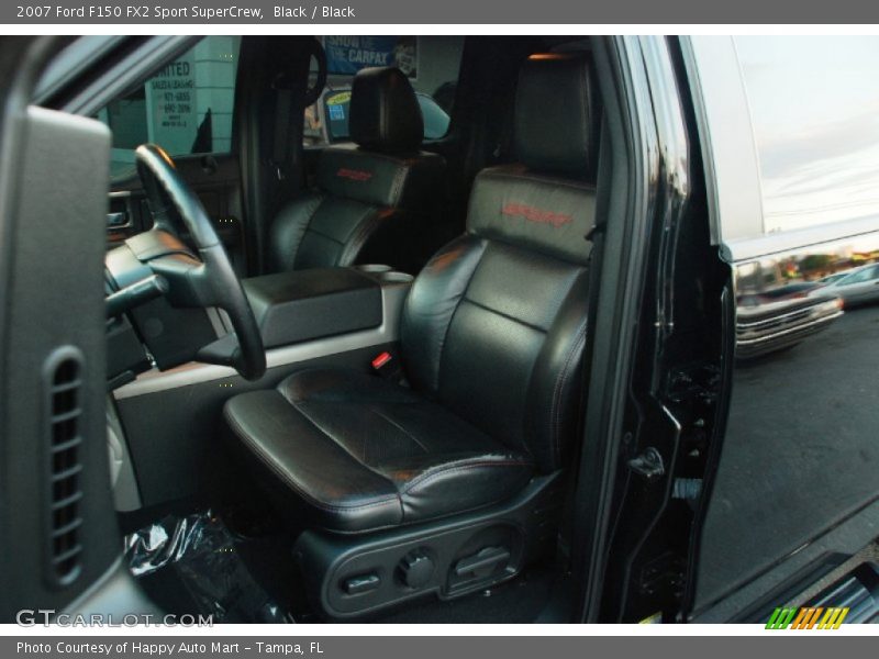Black / Black 2007 Ford F150 FX2 Sport SuperCrew