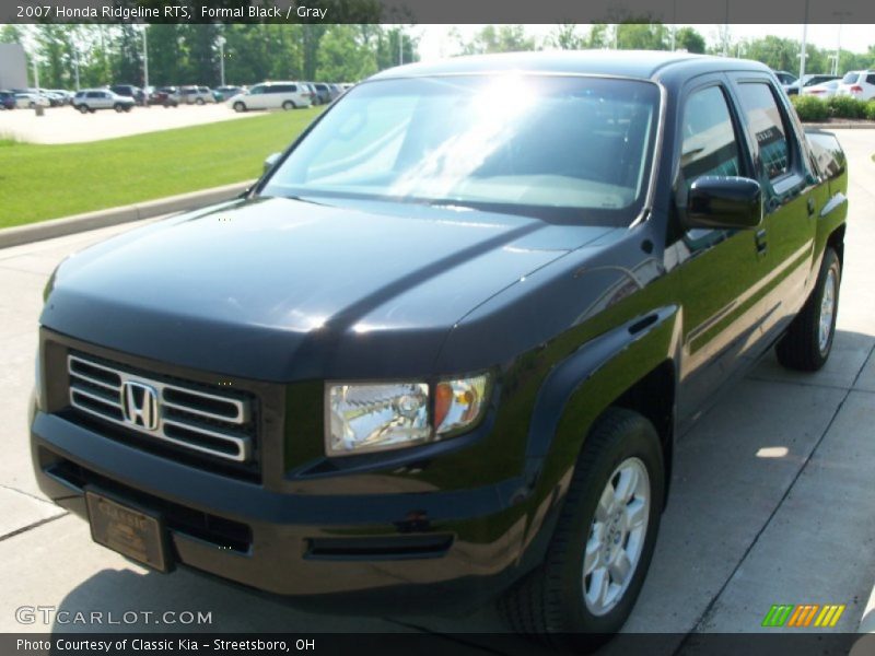 Formal Black / Gray 2007 Honda Ridgeline RTS