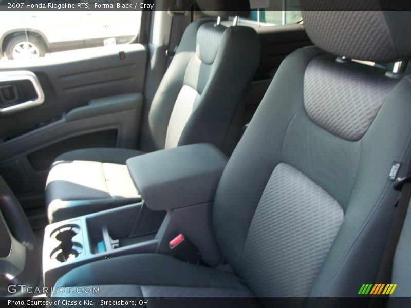 Formal Black / Gray 2007 Honda Ridgeline RTS