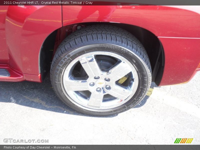 Crystal Red Metallic Tintcoat / Gray 2011 Chevrolet HHR LT