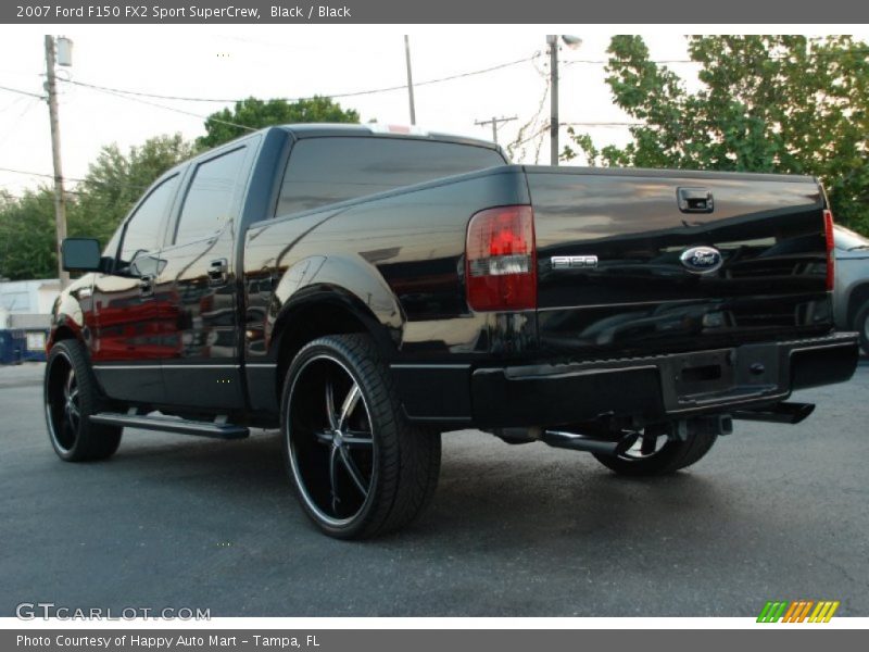 Black / Black 2007 Ford F150 FX2 Sport SuperCrew