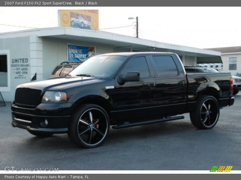 Black / Black 2007 Ford F150 FX2 Sport SuperCrew