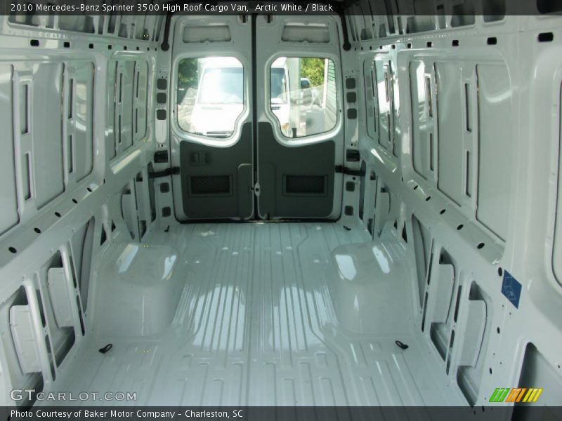 Arctic White / Black 2010 Mercedes-Benz Sprinter 3500 High Roof Cargo Van