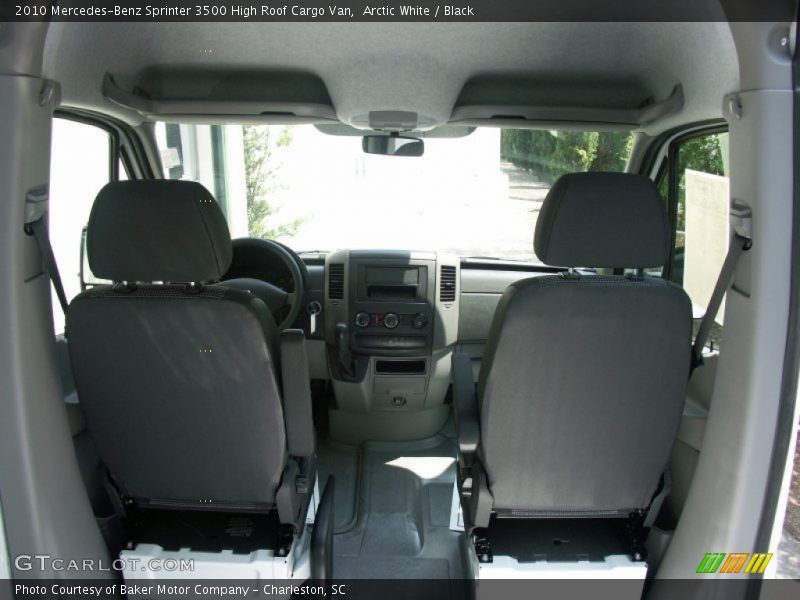 Arctic White / Black 2010 Mercedes-Benz Sprinter 3500 High Roof Cargo Van