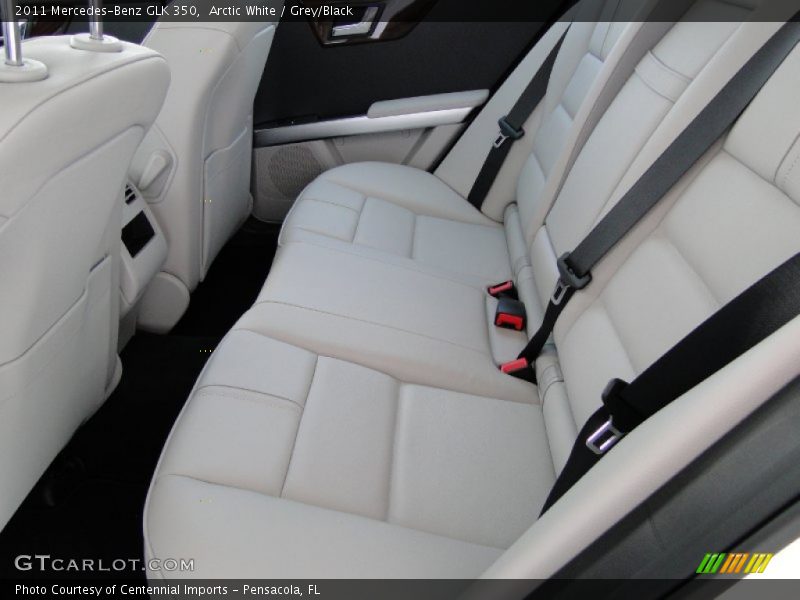 Arctic White / Grey/Black 2011 Mercedes-Benz GLK 350