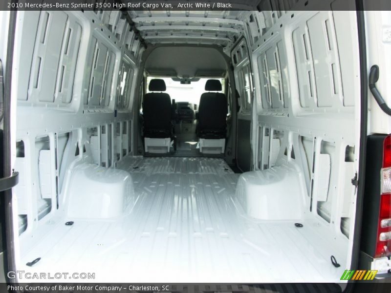 Arctic White / Black 2010 Mercedes-Benz Sprinter 3500 High Roof Cargo Van