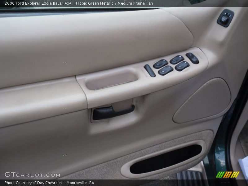 Tropic Green Metallic / Medium Prairie Tan 2000 Ford Explorer Eddie Bauer 4x4