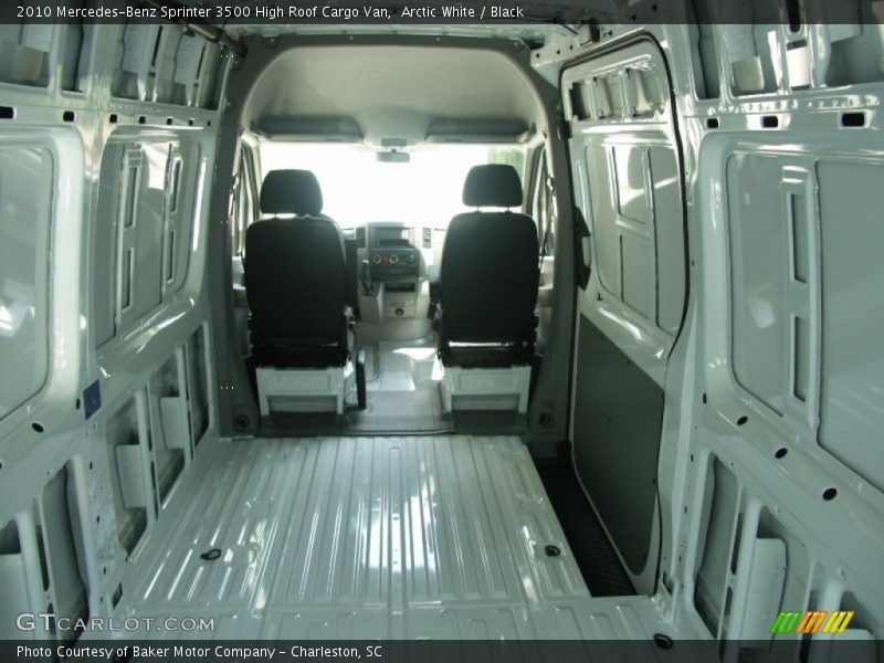 Arctic White / Black 2010 Mercedes-Benz Sprinter 3500 High Roof Cargo Van