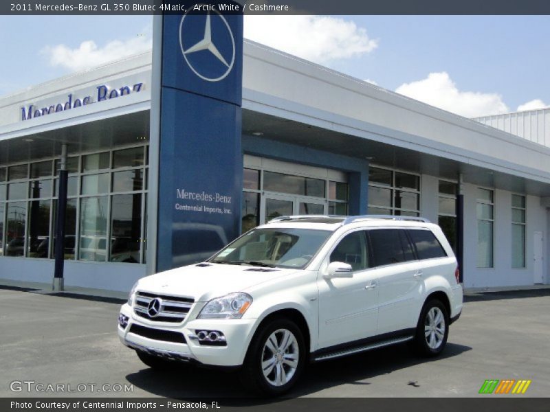 Arctic White / Cashmere 2011 Mercedes-Benz GL 350 Blutec 4Matic