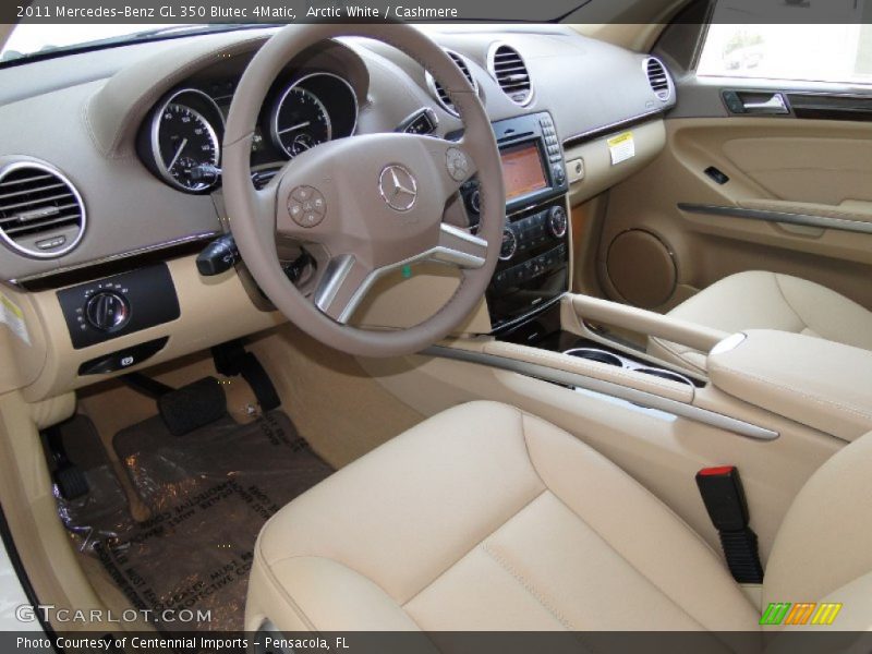 Arctic White / Cashmere 2011 Mercedes-Benz GL 350 Blutec 4Matic