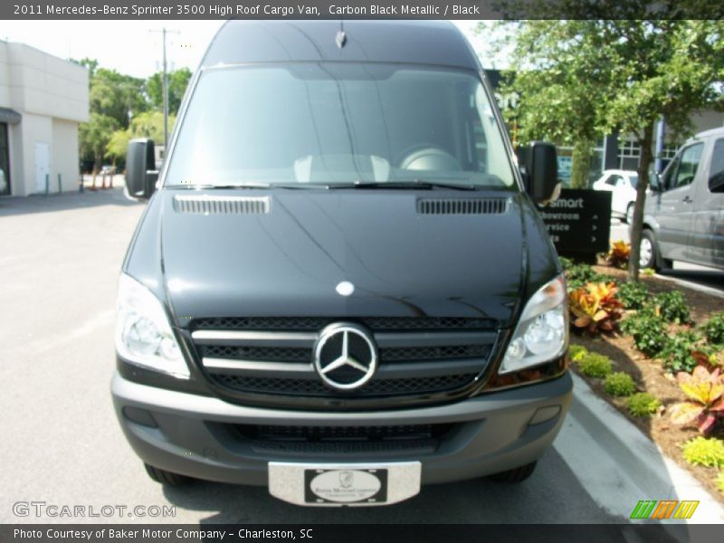 Carbon Black Metallic / Black 2011 Mercedes-Benz Sprinter 3500 High Roof Cargo Van