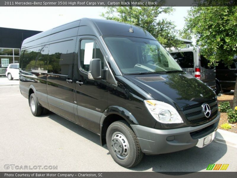 Carbon Black Metallic / Black 2011 Mercedes-Benz Sprinter 3500 High Roof Cargo Van