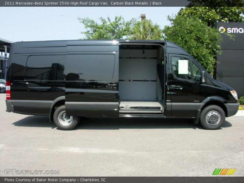 Carbon Black Metallic / Black 2011 Mercedes-Benz Sprinter 3500 High Roof Cargo Van