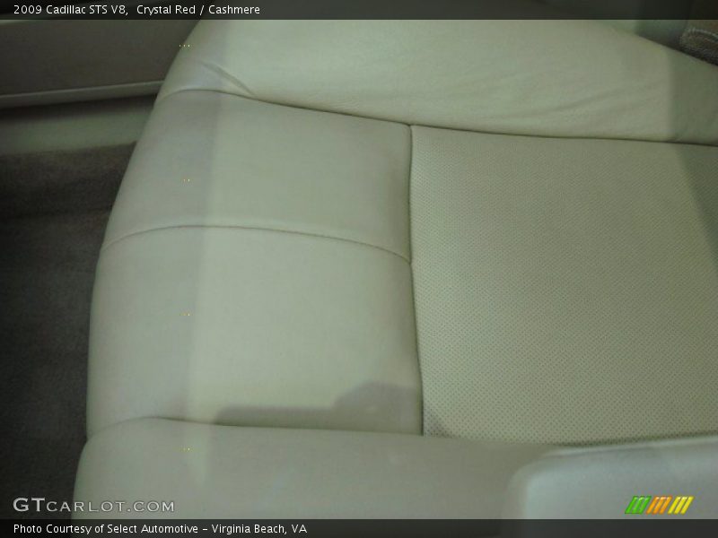 Crystal Red / Cashmere 2009 Cadillac STS V8