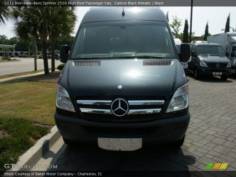 Carbon Black Metallic / Black 2011 Mercedes-Benz Sprinter 2500 High Roof Passenger Van