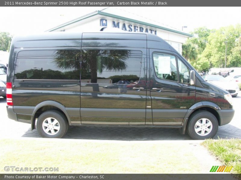 Carbon Black Metallic / Black 2011 Mercedes-Benz Sprinter 2500 High Roof Passenger Van