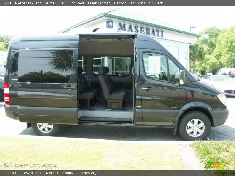 Carbon Black Metallic / Black 2011 Mercedes-Benz Sprinter 2500 High Roof Passenger Van