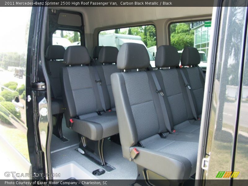  2011 Sprinter 2500 High Roof Passenger Van Black Interior