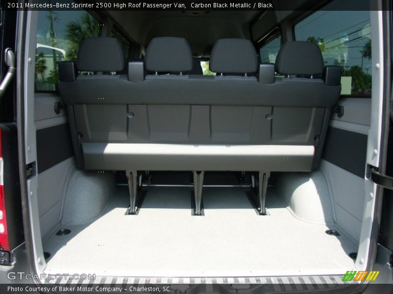 Carbon Black Metallic / Black 2011 Mercedes-Benz Sprinter 2500 High Roof Passenger Van