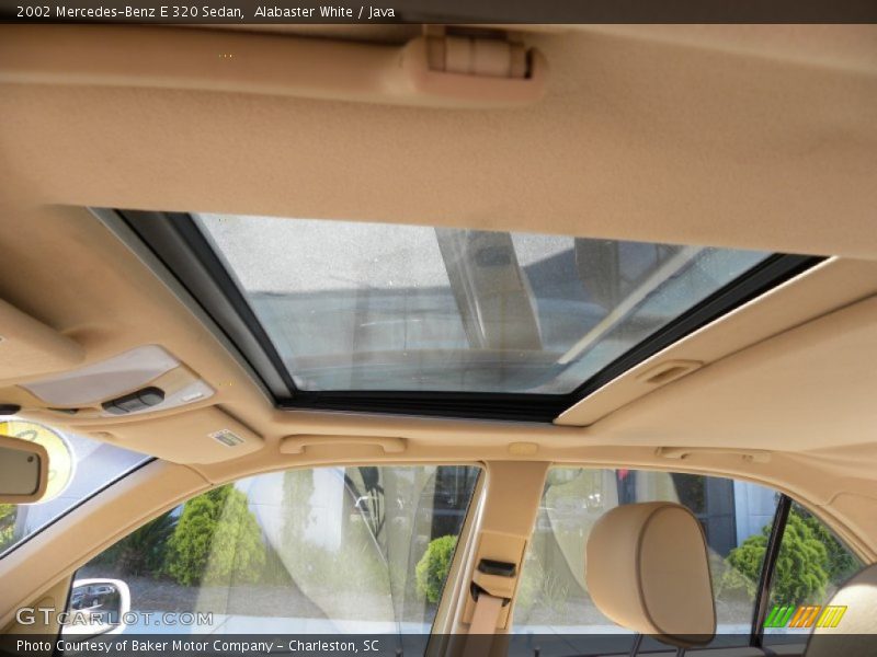 Alabaster White / Java 2002 Mercedes-Benz E 320 Sedan