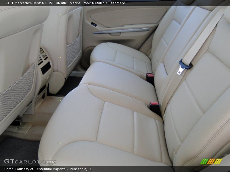 Verde Brook Metallic / Cashmere 2011 Mercedes-Benz ML 350 4Matic