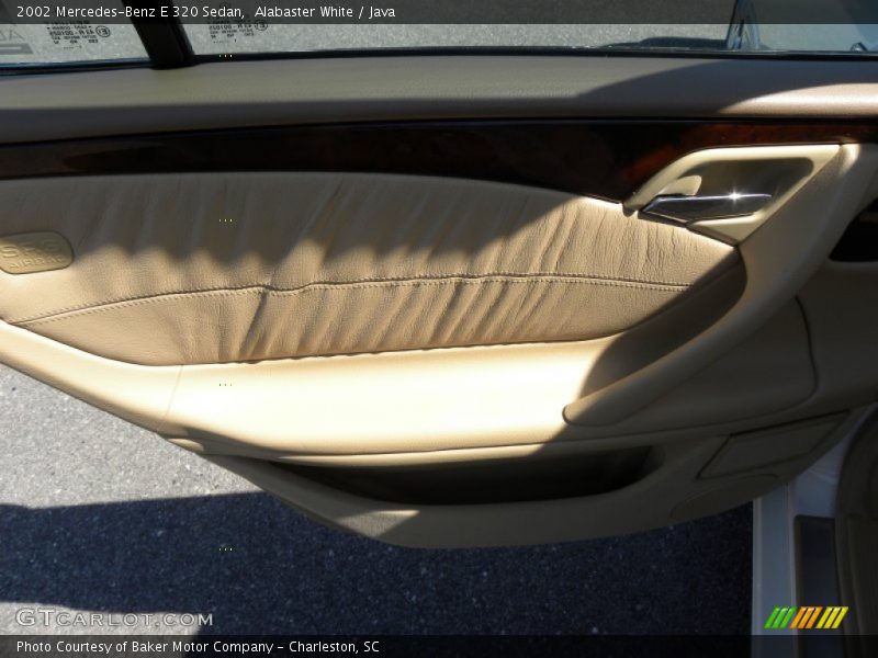 Alabaster White / Java 2002 Mercedes-Benz E 320 Sedan