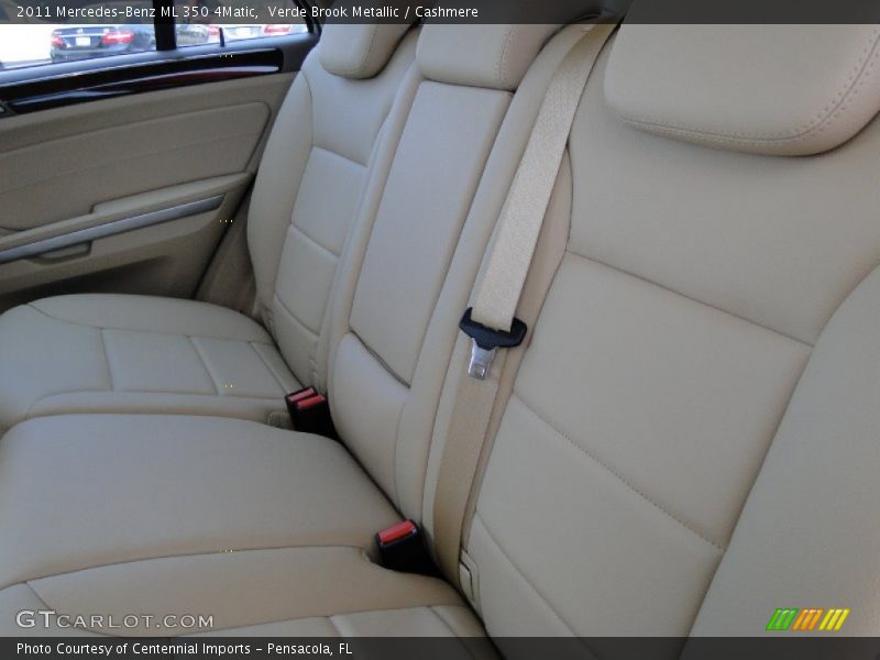 Verde Brook Metallic / Cashmere 2011 Mercedes-Benz ML 350 4Matic