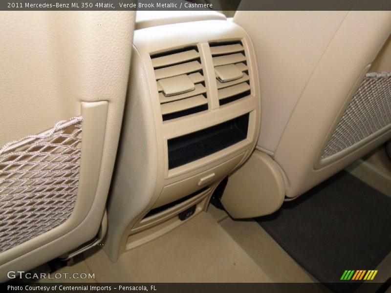 Verde Brook Metallic / Cashmere 2011 Mercedes-Benz ML 350 4Matic