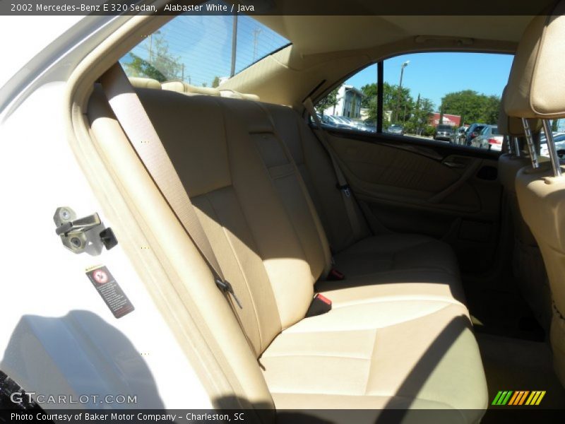 Alabaster White / Java 2002 Mercedes-Benz E 320 Sedan