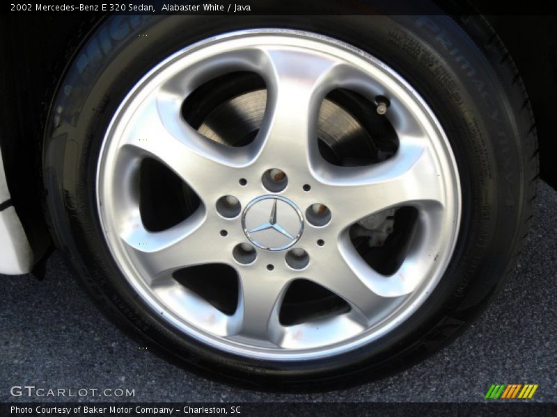 Alabaster White / Java 2002 Mercedes-Benz E 320 Sedan