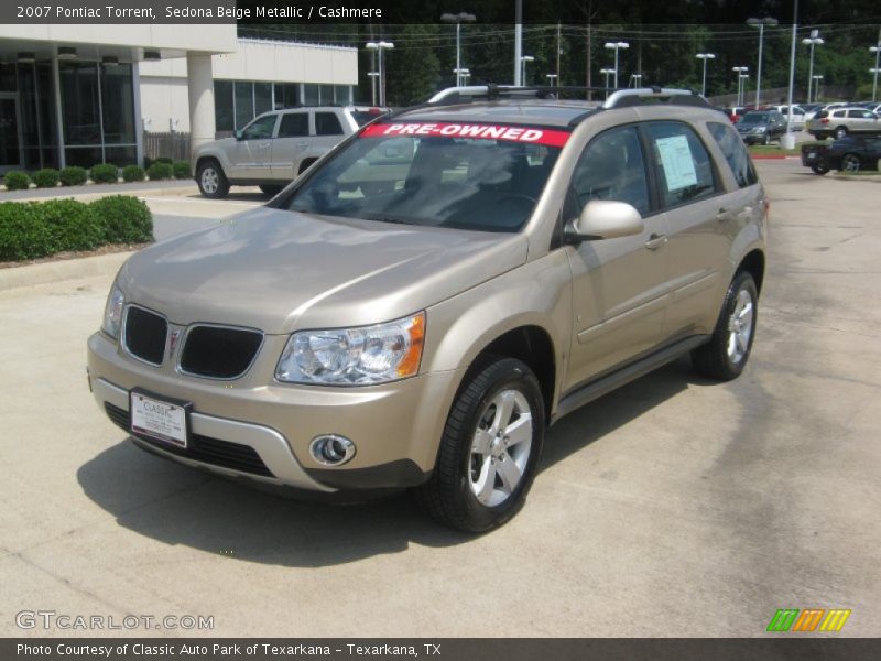Sedona Beige Metallic / Cashmere 2007 Pontiac Torrent