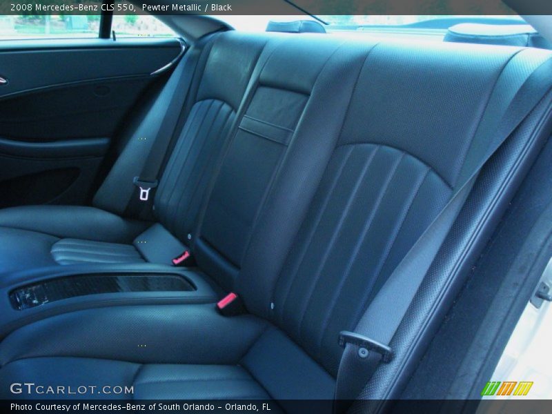 Pewter Metallic / Black 2008 Mercedes-Benz CLS 550