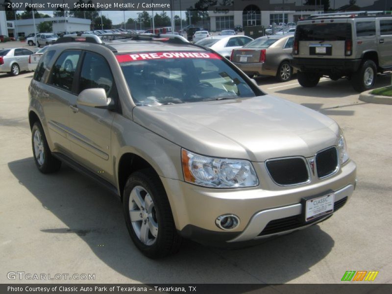 Sedona Beige Metallic / Cashmere 2007 Pontiac Torrent