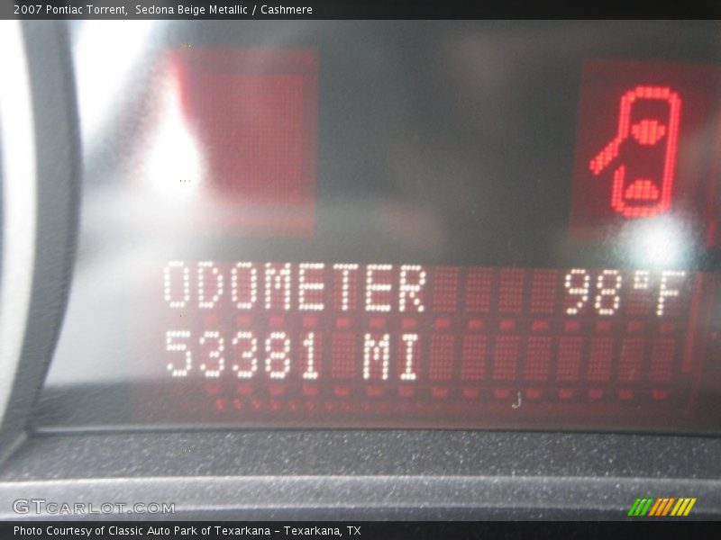 Sedona Beige Metallic / Cashmere 2007 Pontiac Torrent