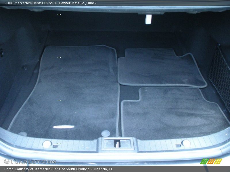 Pewter Metallic / Black 2008 Mercedes-Benz CLS 550